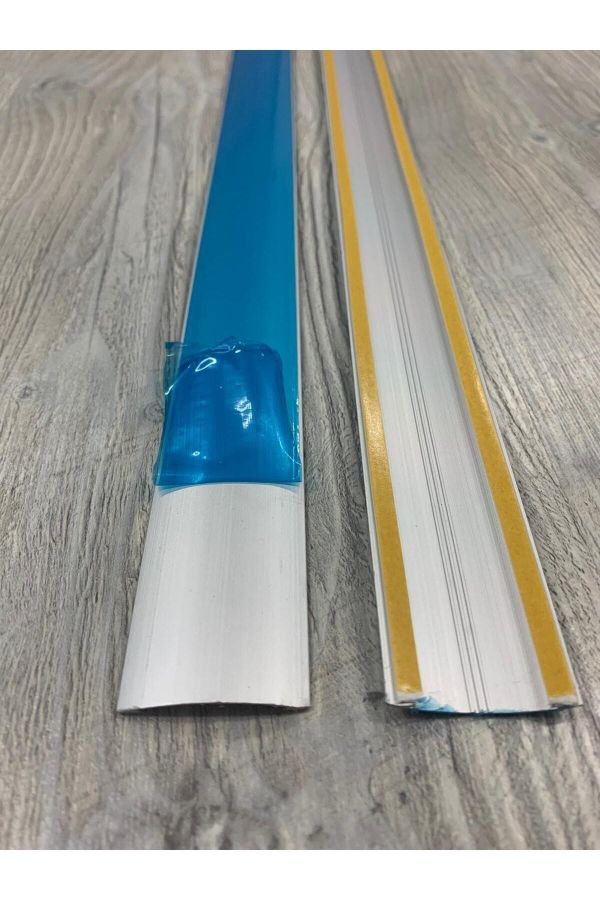Alüminyum Kapı Eşik Profili Gümüş Renk 35 mm x 90 cm Yapışkanlı Parke Eşik Çıtası